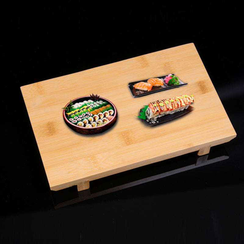 Bamboo Sushi Tray - Rectangular Japanese Serving Board