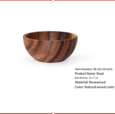 Acacia Wooden Bowl Set